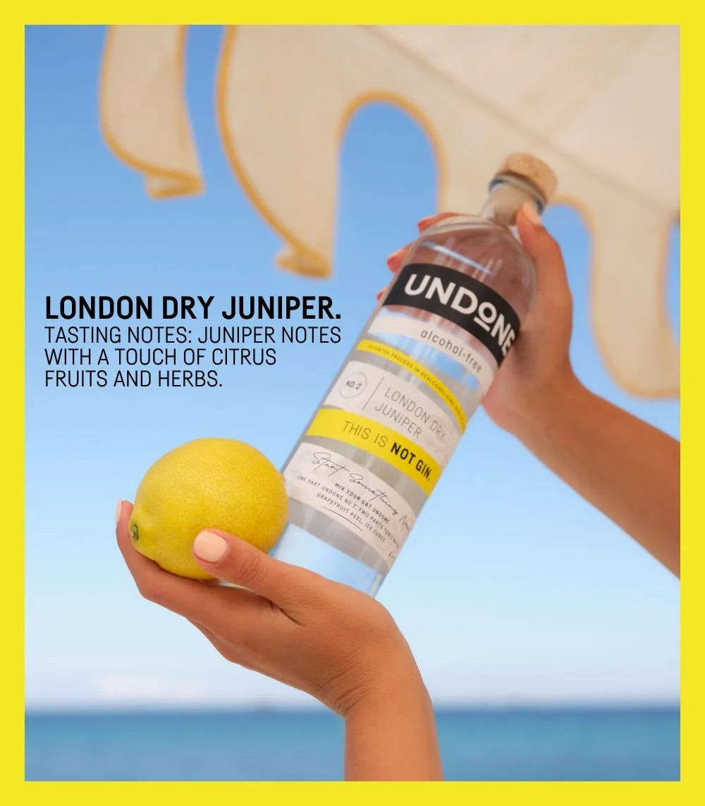 Undone London Dry Juniper | NOT GIN